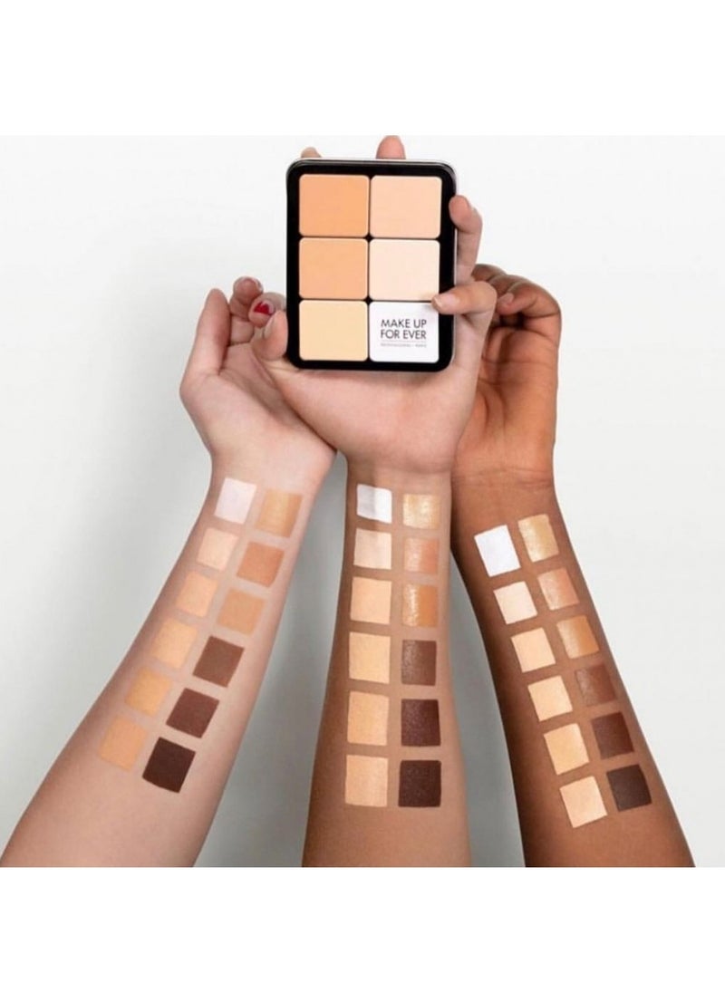 MAKE UP FOR EVER Ultra HD Multi-Color Foundation Palette + Makeup Sponge Gift  - Image 3