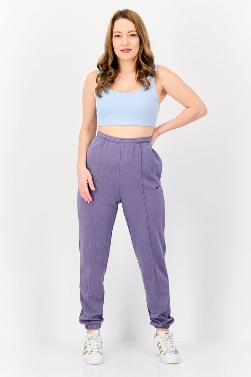 Nike Women Sportswear Fit Outdoor Sweatpants, Mauve  - Image 2