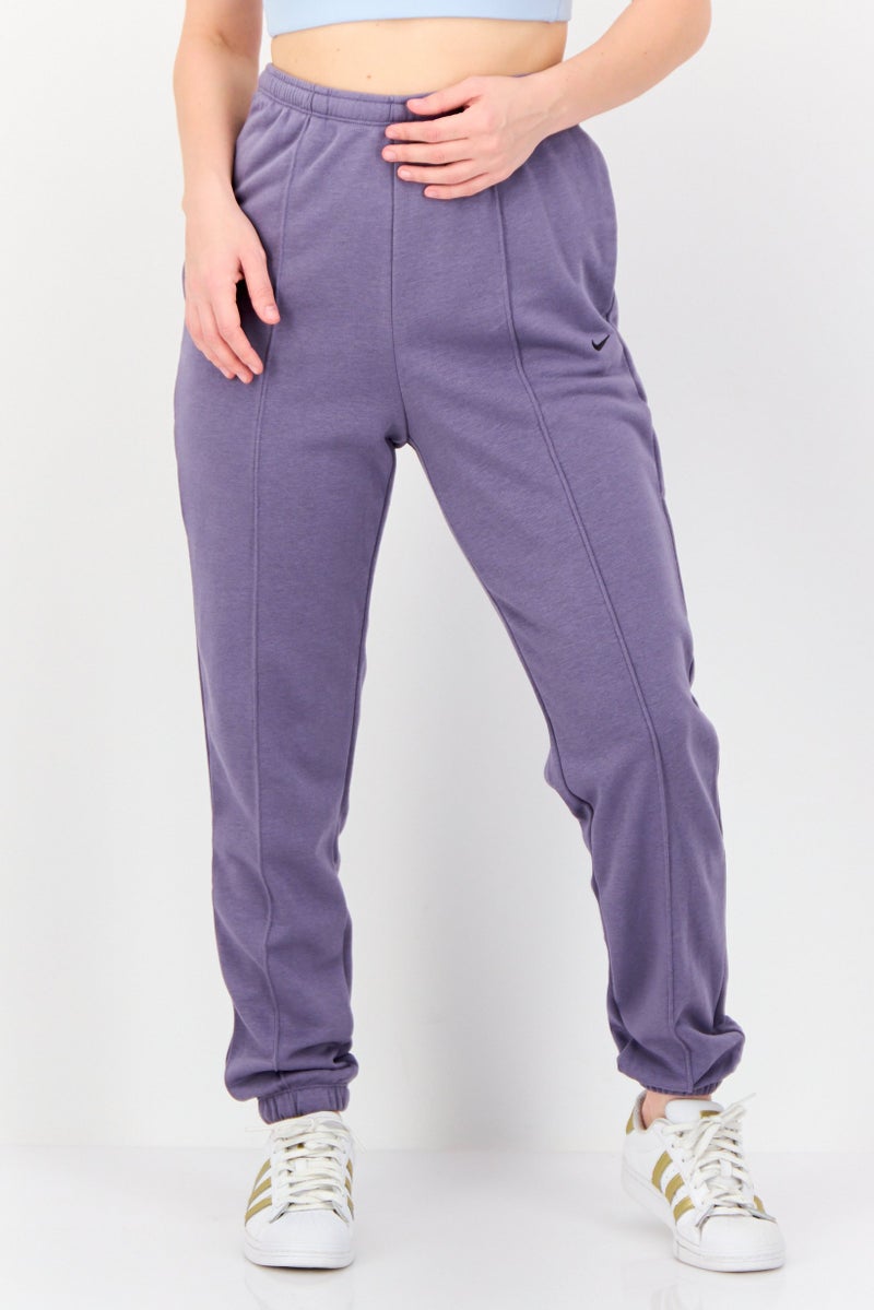 Nike Women Sportswear Fit Outdoor Sweatpants, Mauve  - Image 1