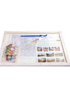 STRATEG LifeFull DIY Paint By Numbers For Adults Kids Wolves Acrylic Wall Art For Home Office Calming Relaxation Color By Number Activity Kit Paint by Numbers Canvas For Beginners  - Image 4
