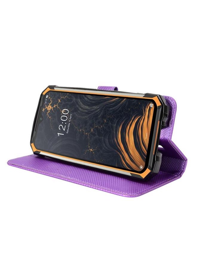 Zaboon Case For Doogee S88 Pro / S88 Plus Diamond Texture Leather Phone Case  - Image 5