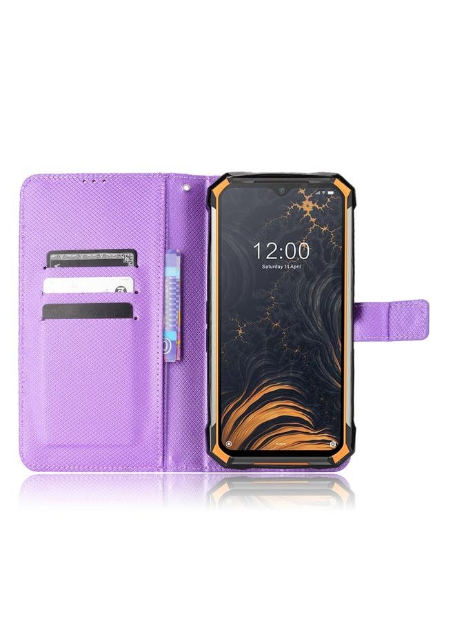 Zaboon Case For Doogee S88 Pro / S88 Plus Diamond Texture Leather Phone Case  - Image 4