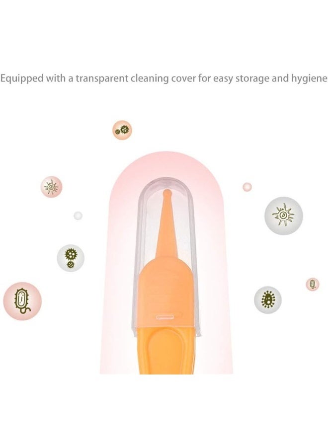 Onwon 4 Pieces Nose Cleaning Tweezers Safe and Effective Clip Care Ear Nose Navel Clean Tool Nipper Plier Pincet Forceps - Image 5