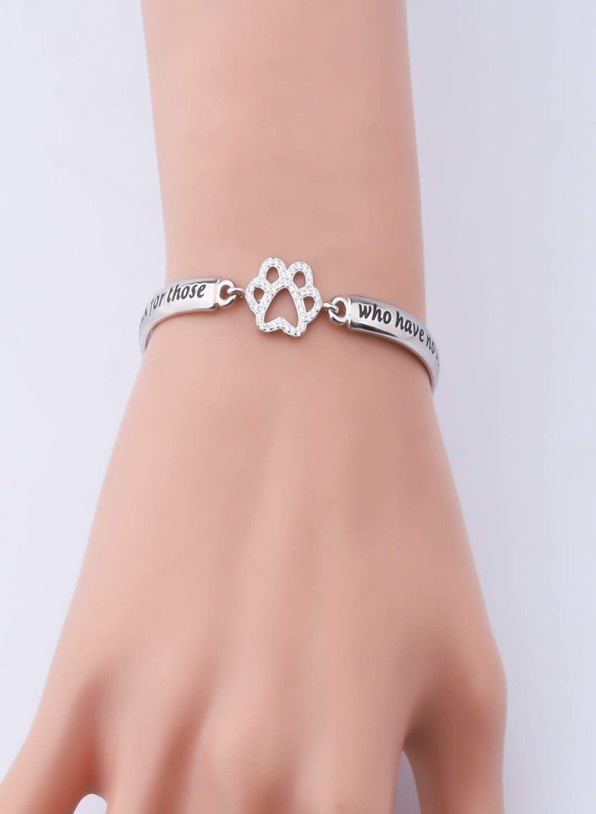 MYOSPARK Veterinarian Bracelet I Speak for Those Who Have No Voice Vet Tech Jewelry Gift for Veterinarian Nurse Vet Students (speak voice RB-S) - Image 5