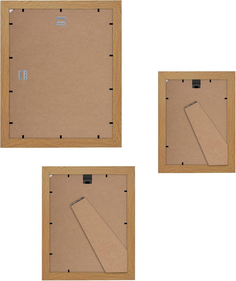 Americanflat 7 Pack Gallery Wall Set | Displays One 11x14, Two 8x10, and Four 5x7 inch photos. Shatter-Resistant Glass. Hanging Hardware Included! Narrow & wide space compatible - Image 5