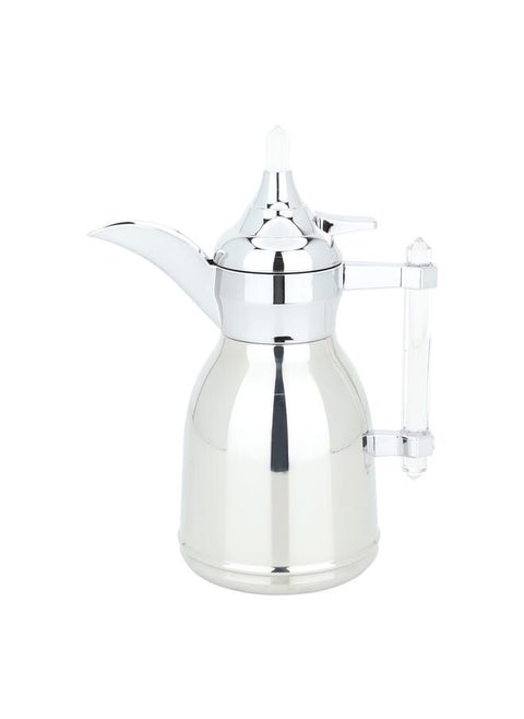 Dallah Shahd Silver With A Transparent Handle 0.35Ls