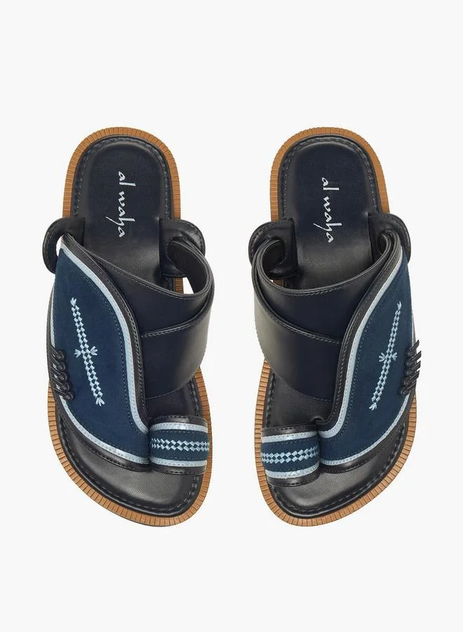 Al Waha Boys Leather Arabic Sandals