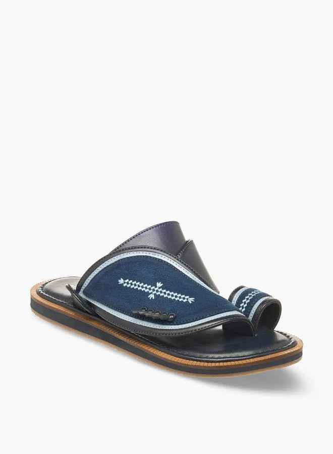 Al Waha Boys Leather Arabic Sandals