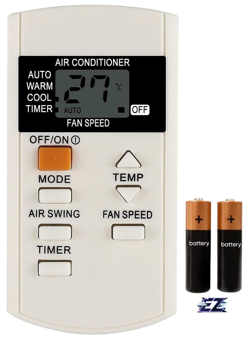 ELTRAZONE Compatible Remote Control for Panasonic Split Air Conditioner 44A, Multi Color with battery - Image 1