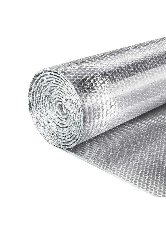 Reflective Insulation Foam,24"x10 Ft Window Insulation for Summer Heat,Aluminum Foil Bubble Insulation Roll for Keep Heat,Window Insulation Kit for RV Thermal Insulation (Size : B) - Image 1