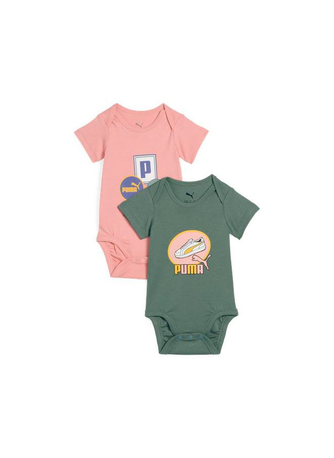 PUMA Kids 2 Pack Minicats Graphic Bodysuit  - Image 1