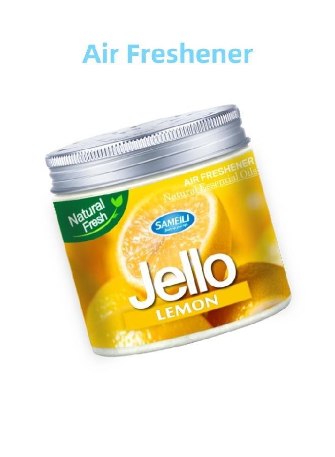 SAMEILI [3-pack]Air Freshener -Lemon Scent - Odor Eliminator - Gel Scent Freshener - Room Closets Bathrooms Car - 220g - Image 1