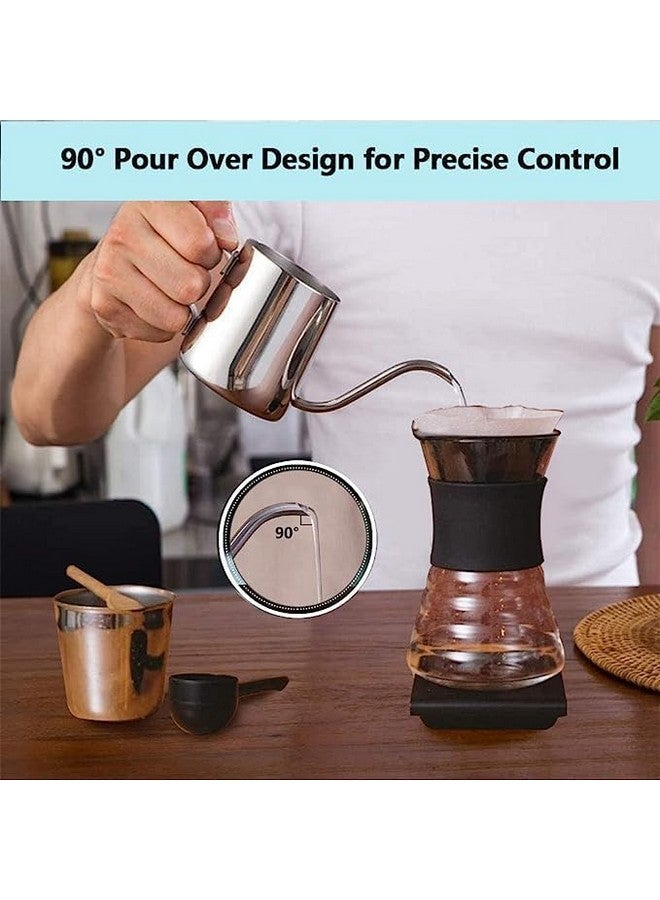 3d Creations Stainless Steel Coffee Pot Gooseneck Kettle Tea Kettle (600) ml. - Image 3