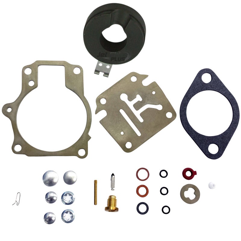 Venom Deluxe Venom Brand Carburetor Carb Rebuild Repair Kit w FLOAT (For Johnson Evinrude/Fits MANY 18 20 25 28 30 35 40 45 48 50 55 60 65 70 75 HP Outboard Motors (SEE CHART For Fitment) - Image 5