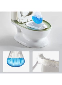 Babycare Babycare - Kids' Training Toilet, Monin Blue, BPA-Free, Non-Toxic, Comfortable Seat, Easy to Clean, Secure Fit, Slip-Resistant Base, Ergonomic Design, Lightweight, Durable, Portable, Toddler Potty Chair, Toilet Trainer, Safe for Kids, Ideal for Home and Travel Use  - Image 4