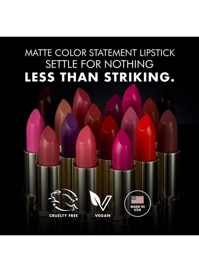 MILANI - Color Statement Lipstick Velvet Merlot Cruelty Free Nourishing Lip Stick In Vibrant Shades Red Lipstick 0.14 Ounce - Image 1