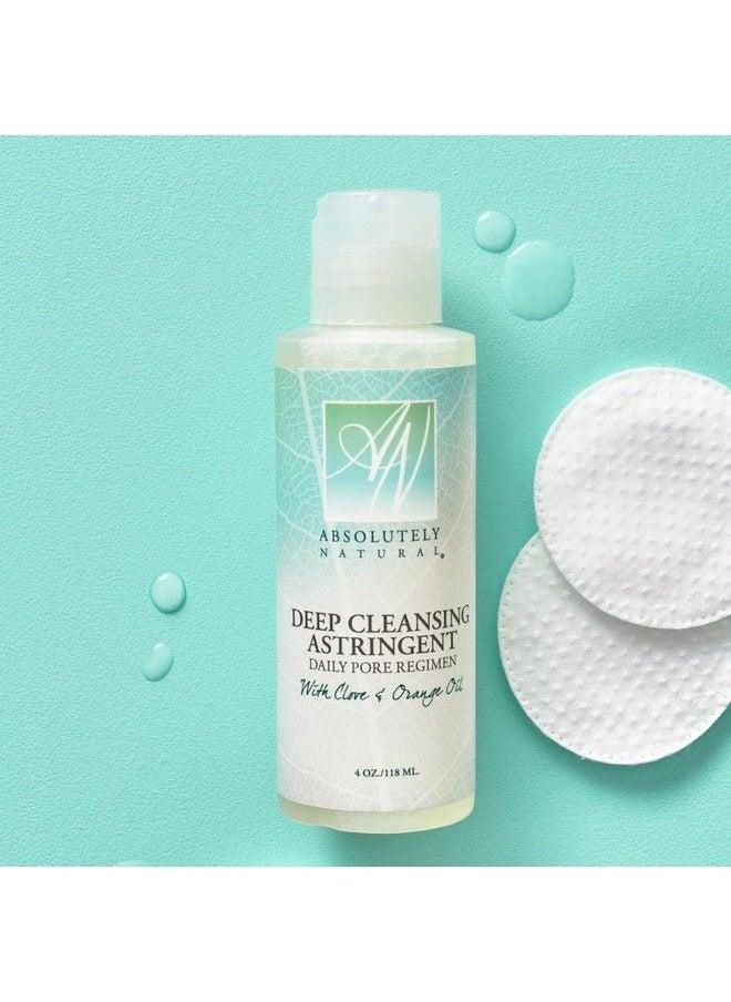 Absolutely Natural Deep Cleansing Face Astringent Helps With Oily Skin & Acne Face Wash With Clove And Orange Oil Made In The U.S.  - Image 4