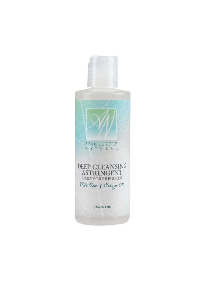Absolutely Natural Deep Cleansing Face Astringent Helps With Oily Skin & Acne Face Wash With Clove And Orange Oil Made In The U.S.  - Image 2