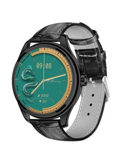 Hommtel GT5 Ultrathin Smartwatch with 1.53-inch AMOLED Display, NFC, AI Voice Assistant, Multi-Sport Modes, Formal Strap Edition Black | Extra Chain and Silicon Straps Free  - Image 3
