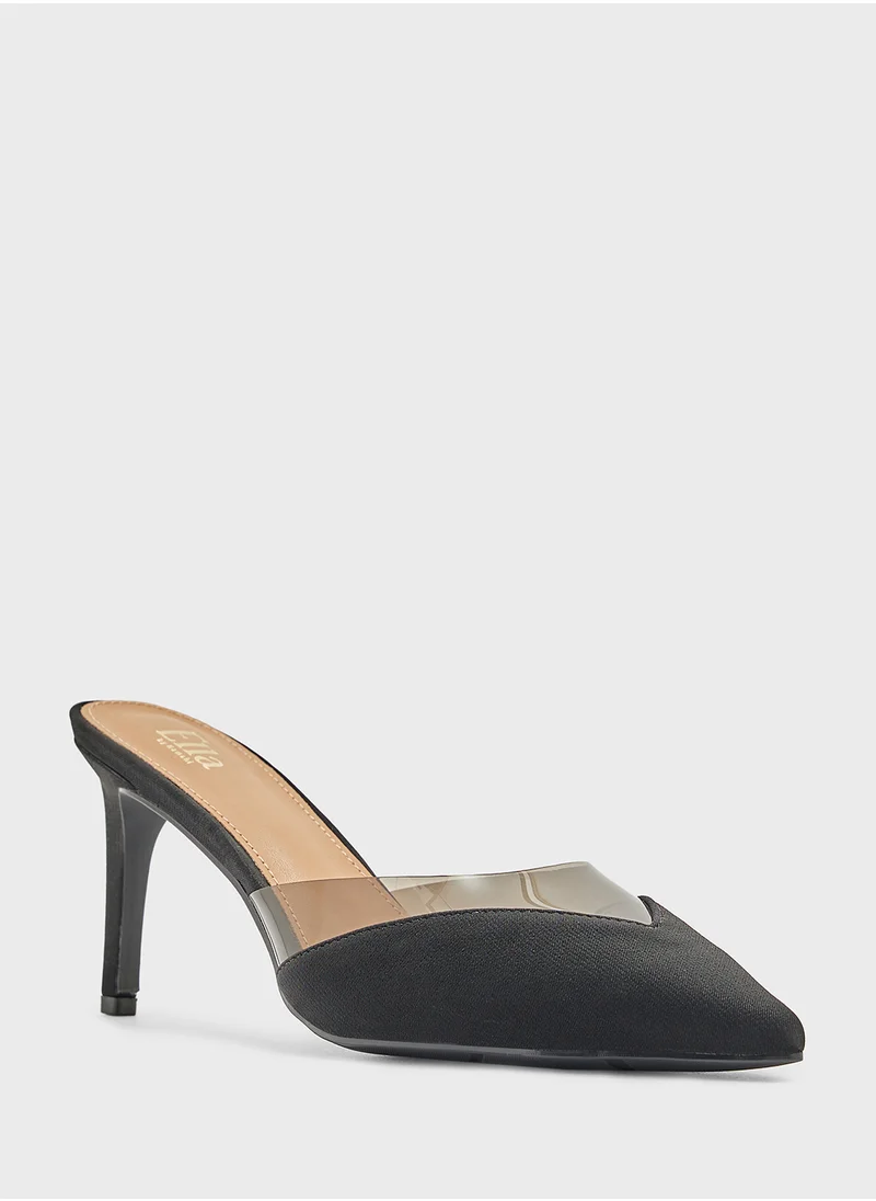 ايلا Transluscent Panel Pointy Pump