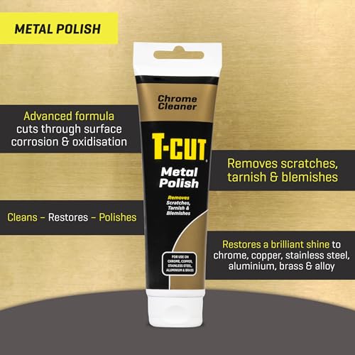 T-Cut Chrome Cleaner, Metal Polish, 5.3 Oz - Image 3