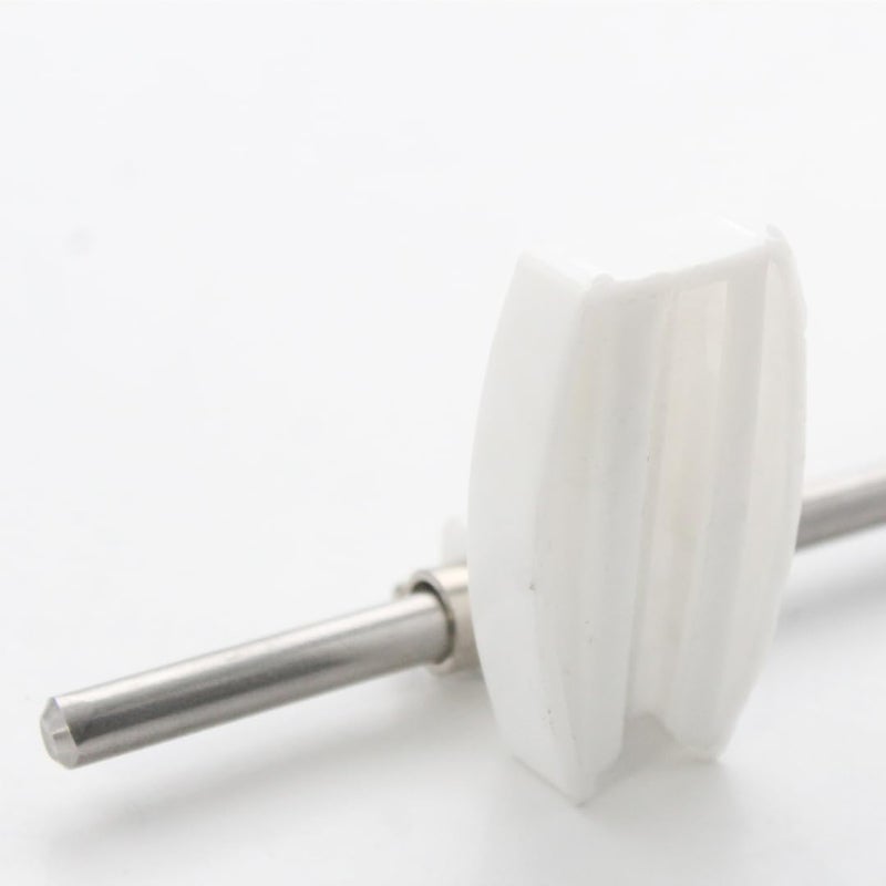 NEW WARE غطاء مقعد مرحاض غربي مع مفصلات من الفولاذ المقاوم للصدأ - مجموعة تثبيت بلاستيكية بيضاء لمراحيض الغرب - مجموعة مفصلات بديلة آمنة ودائمة - Image 5