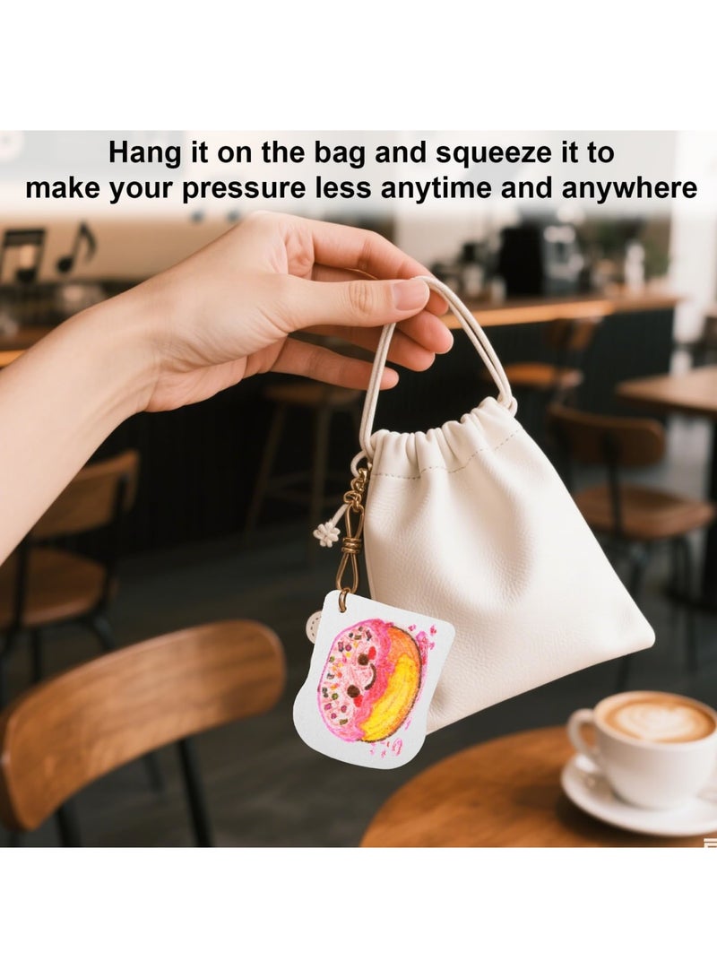 SYOSI 10 Sheets Magic Foam Texture Paper, Toast-Shaped DIY Puffy Paint Craft Textured Paper for Kids, 3D Painting & Creative Projects, Easy to Use for Art, Crafts, and Handmade Gifts - Image 2