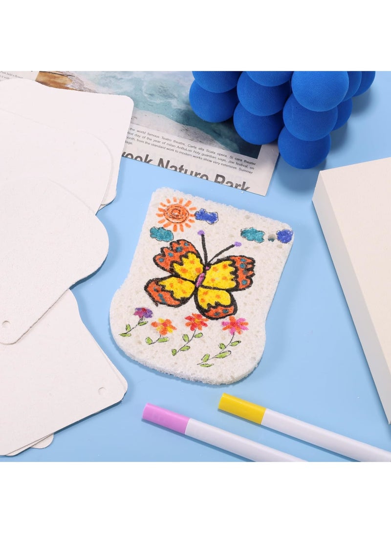 SYOSI 10 Sheets Magic Foam Texture Paper, Toast-Shaped DIY Puffy Paint Craft Textured Paper for Kids, 3D Painting & Creative Projects, Easy to Use for Art, Crafts, and Handmade Gifts - Image 4