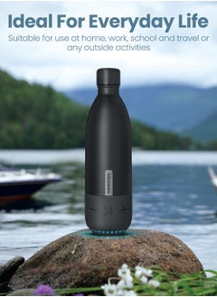 Moxedo Moxedo Vacuum Flask with Built-in Wireless Speaker and LED Light Double Wall Vacuum Insulated Hot and Cold BPA Free 460ML for Gym, Home, Office, Outdoor and Work  - Image 5