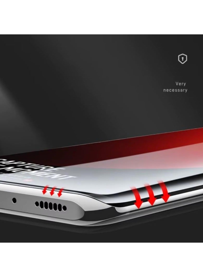 Muzz حماية شاشة إنفينيكس نوت 40 زجاج مقسى لاصق كامل تغطية كاملة خالي من الفقاعات مضاد للخدش عالي الوضوح عالي الاستجابة لإنفينيكس نوت 40 (عبوة 2)  - Image 3