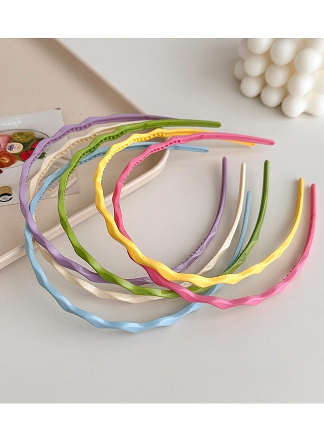 Six Piece SetSimple Temperament With thin Edge Headband