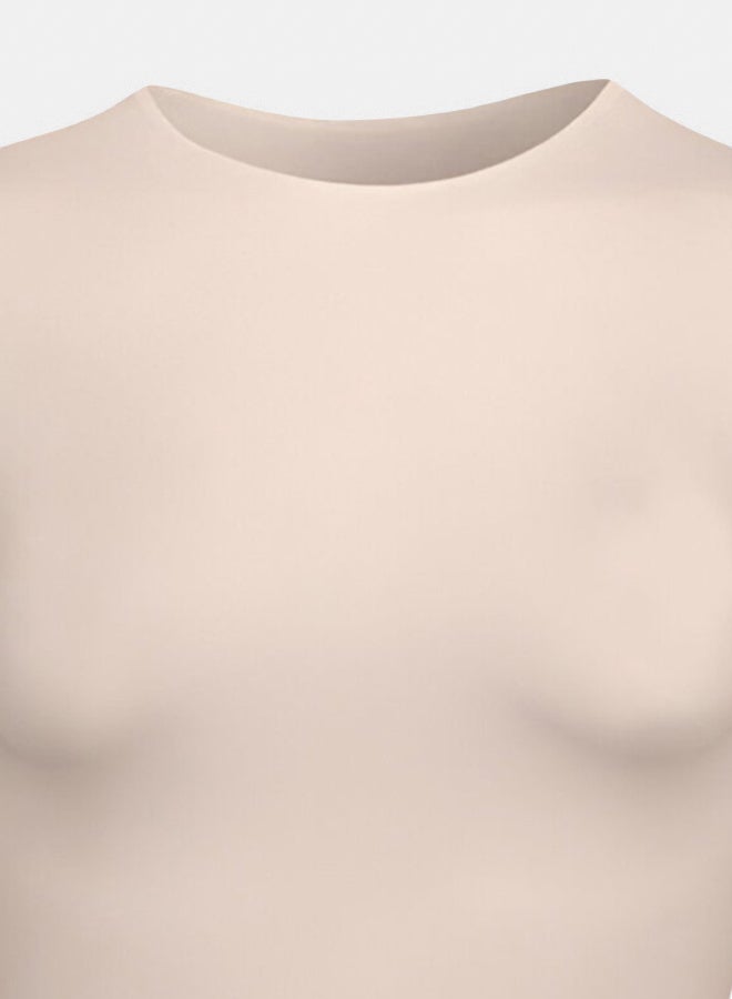 Silvy Lycra Bianca Top Sleeveless Round Neck For Women - Image 3