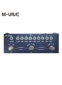 M-VAVE Cube Baby Portable Multifunctional Bass Combined Effect Pedal With Wireless Music Playback Phone Recording Audio Interface Function  - Image 2