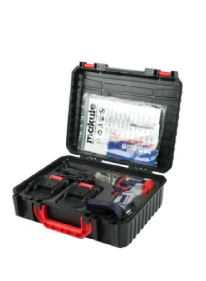 makute 13 mm Cordless Brushless Hammer Drill with  3 Function for Drilling into Various Materials Including Wood, Metal, and Plastic (CID-121-10-2B) - Image 3