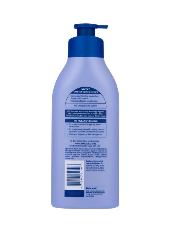 Nivea Shea Smooth Body Lotion For Dry Skin 625ml - Image 2