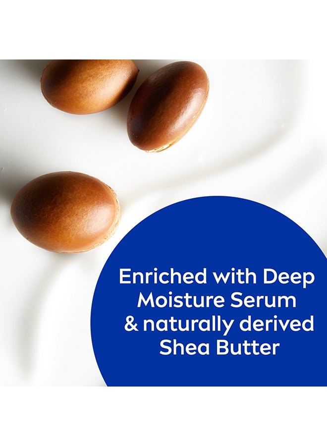 Nivea Shea Smooth Body Lotion For Dry Skin 625ml - Image 3