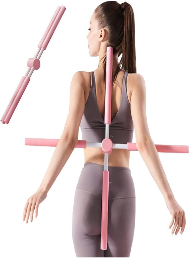 Adjustable Yoga Sticks Stretching Tool For Shoulder And Back