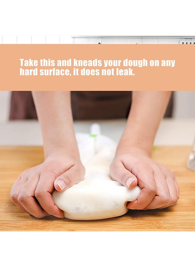 1pcs Versatile Silicone Dough Kneading Bag for Bread, Pastry, and Pizza - Flour Mixer Bag for Easy Mixing - Kitchen Tool and Accessory for Effortless Baking - Large - Image 4