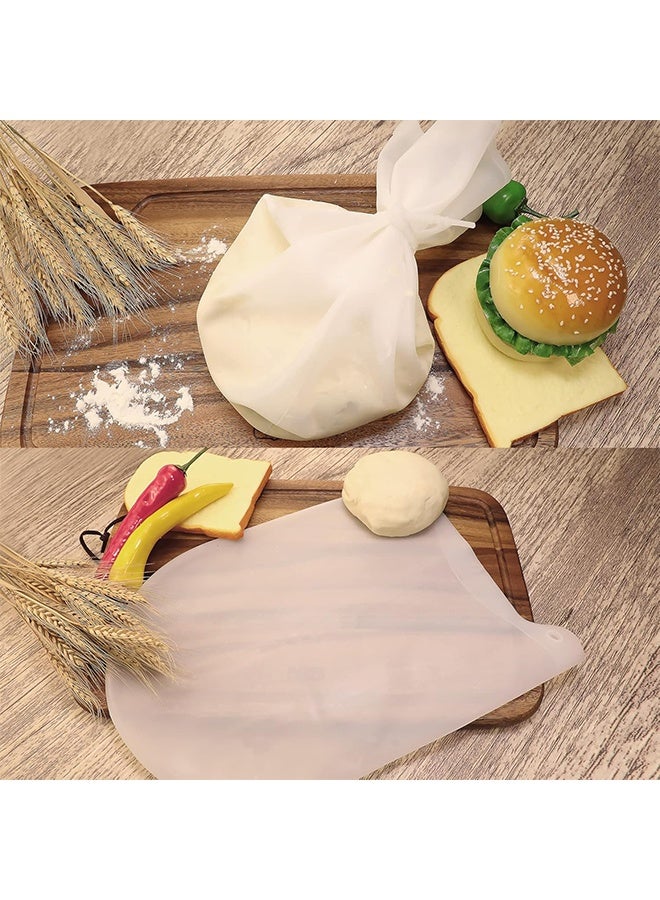 1pcs Versatile Silicone Dough Kneading Bag for Bread, Pastry, and Pizza - Flour Mixer Bag for Easy Mixing - Kitchen Tool and Accessory for Effortless Baking - Large - Image 5