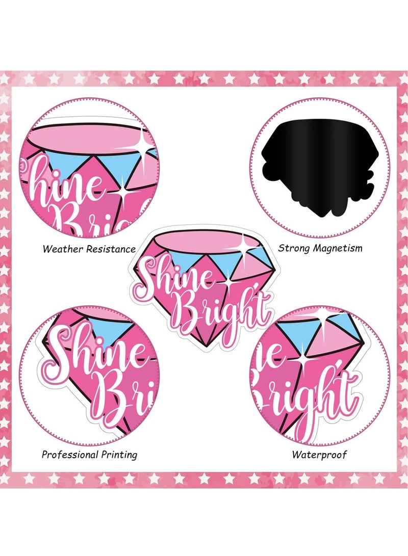 Captaintech 16 Pcs Refrigerator Magnets, Lovely Funny Rainbow Unicorn-shaped Fridge Magnet for Teens and Girls, Inspirational Refrigerator Decorative Magnet for Locker, Fridge, Kitchen and Home Essentials - Image 3