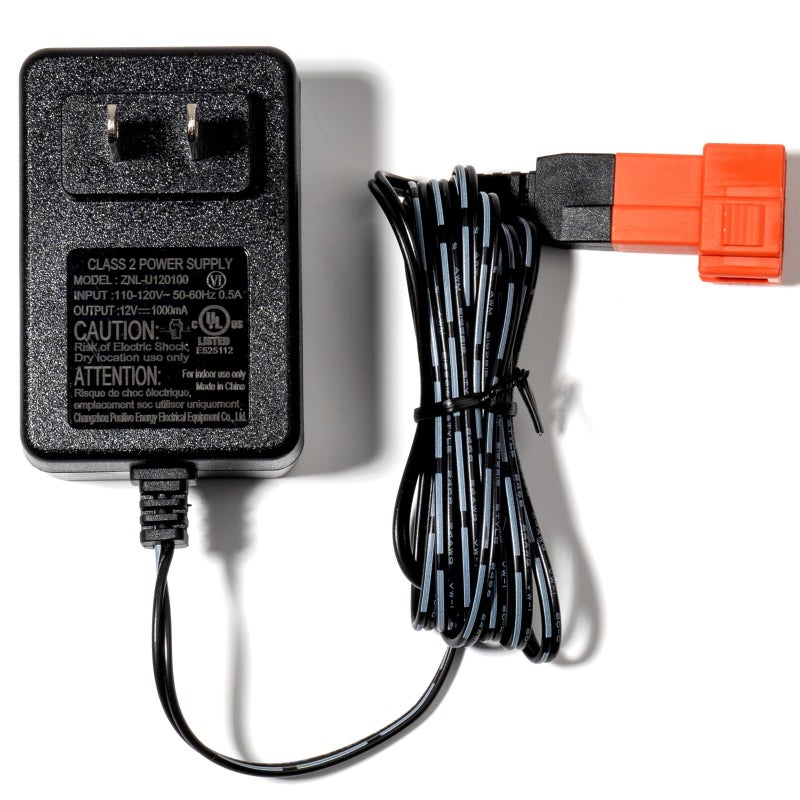 ToiCottage 12 Volt Battery Charger For Ride On Toys And Battery Wire 12V Kids Ride On Car Charger 12V Electric Car Riding Toy Battery Power And Charging Socket Adapter Square Plug - Image 3