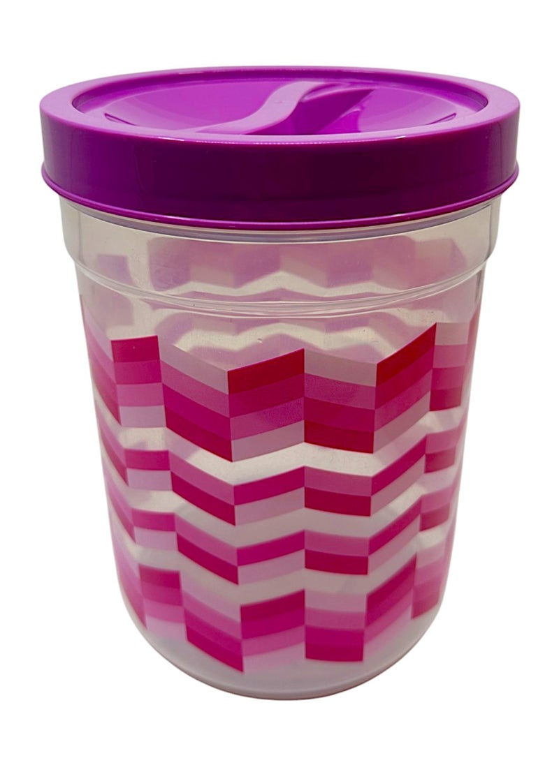 JAYPEE Plastic Multipurpose Storage Containers With Attractive Design Transparent Body For Easy Identification Of Contents Food-Grade Quality Set Of 3 Pieces 2 Liter Each  - Image 3