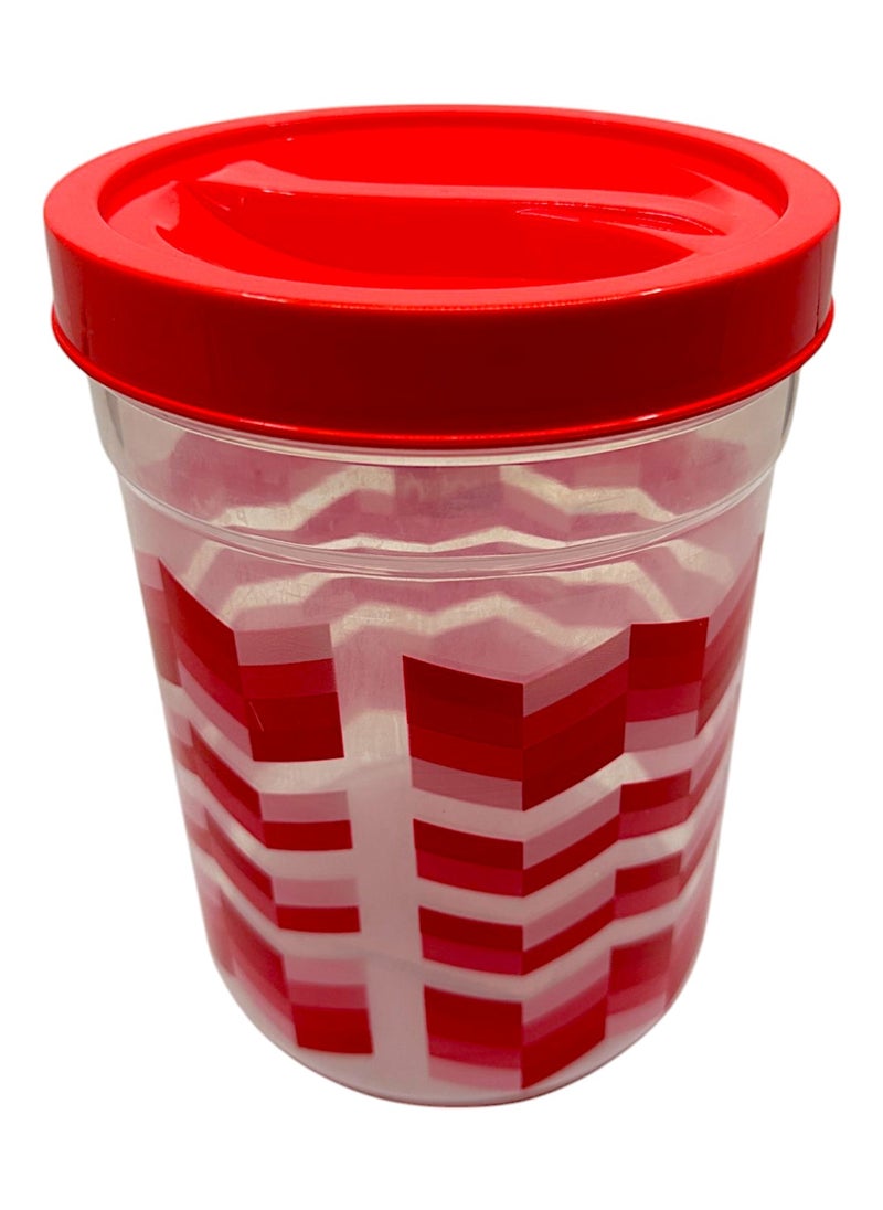 JAYPEE Plastic Multipurpose Storage Containers With Attractive Design Transparent Body For Easy Identification Of Contents Food-Grade Quality Set Of 3 Pieces 2 Liter Each  - Image 4