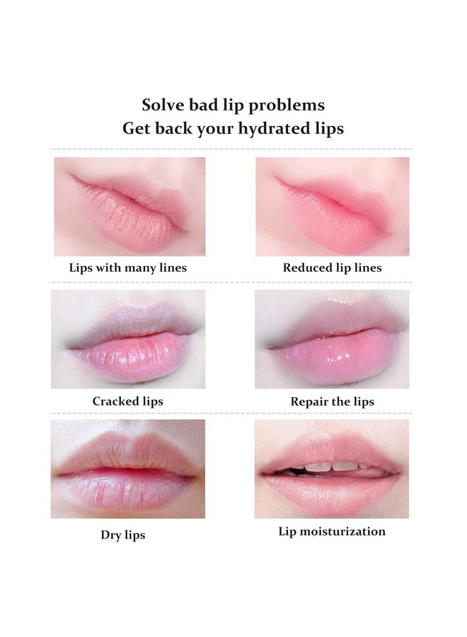 FREEORR 20Pcs Lip Mask Sheet,Pink Moisturizing Plumping Lip Masks Overnight,Pink Lip Mask Gel Treatment Lip Masks For Dry Lips Plump Lip Collagen Overnight Sleeping Lip Mask Pads Patches（Pink） - Image 2