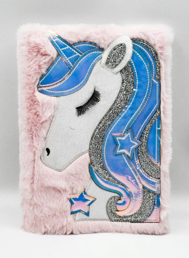 Mirada Holographic Unicorn Notebook - Cute Shiny Stylish Diary for Study, School & Office, Ideal Birthday & X’mas Gift - Image 2