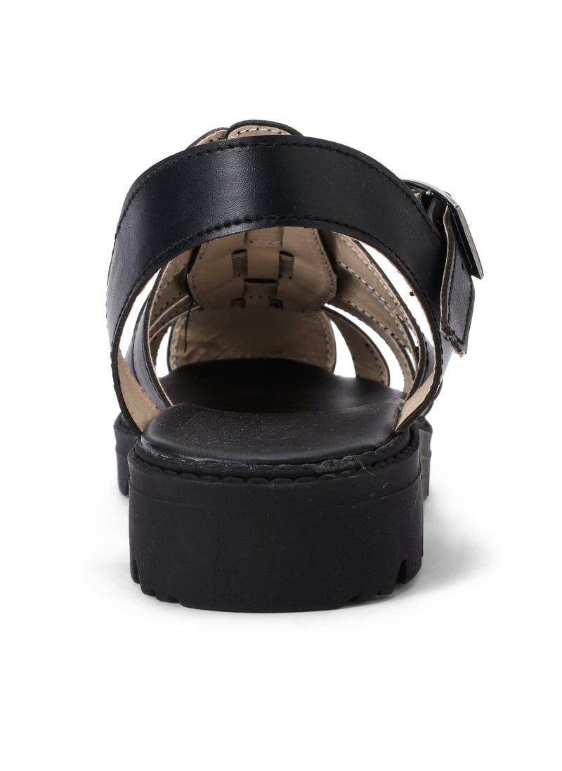 Pavo - Black Sandals - Image 1