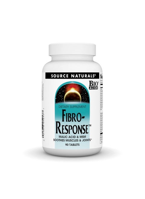 Source Naturals Fibro-Response Bio-Aligned Malic Acid & MSM,90 Tablets