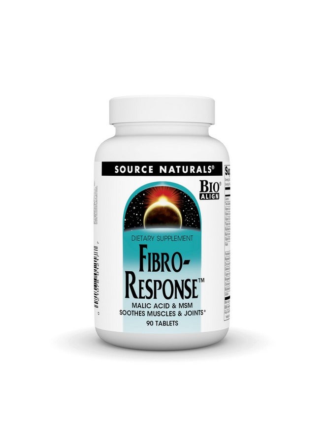 Source Naturals - Source Naturals Fibro-Response Bio-Aligned Malic Acid & MSM,90 Tablets - Image 1