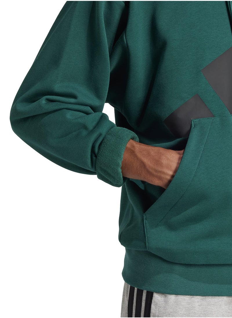 Adidas Essential Big Logo French Terry Hoodie  - Image 5