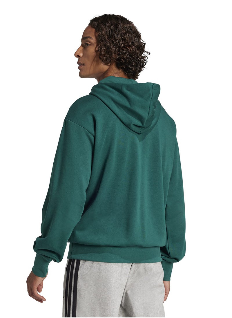 Adidas Essential Big Logo French Terry Hoodie  - Image 2